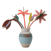 Cezanne inspired large ceramic vase
